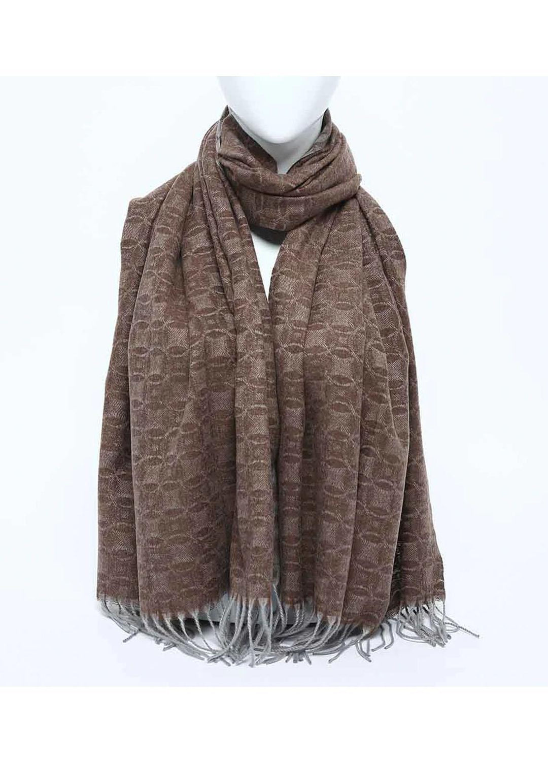 Abaya pk  Cashmere  Hijab ABA22WH OLIVE WOOLEN - Woolen Hijabs