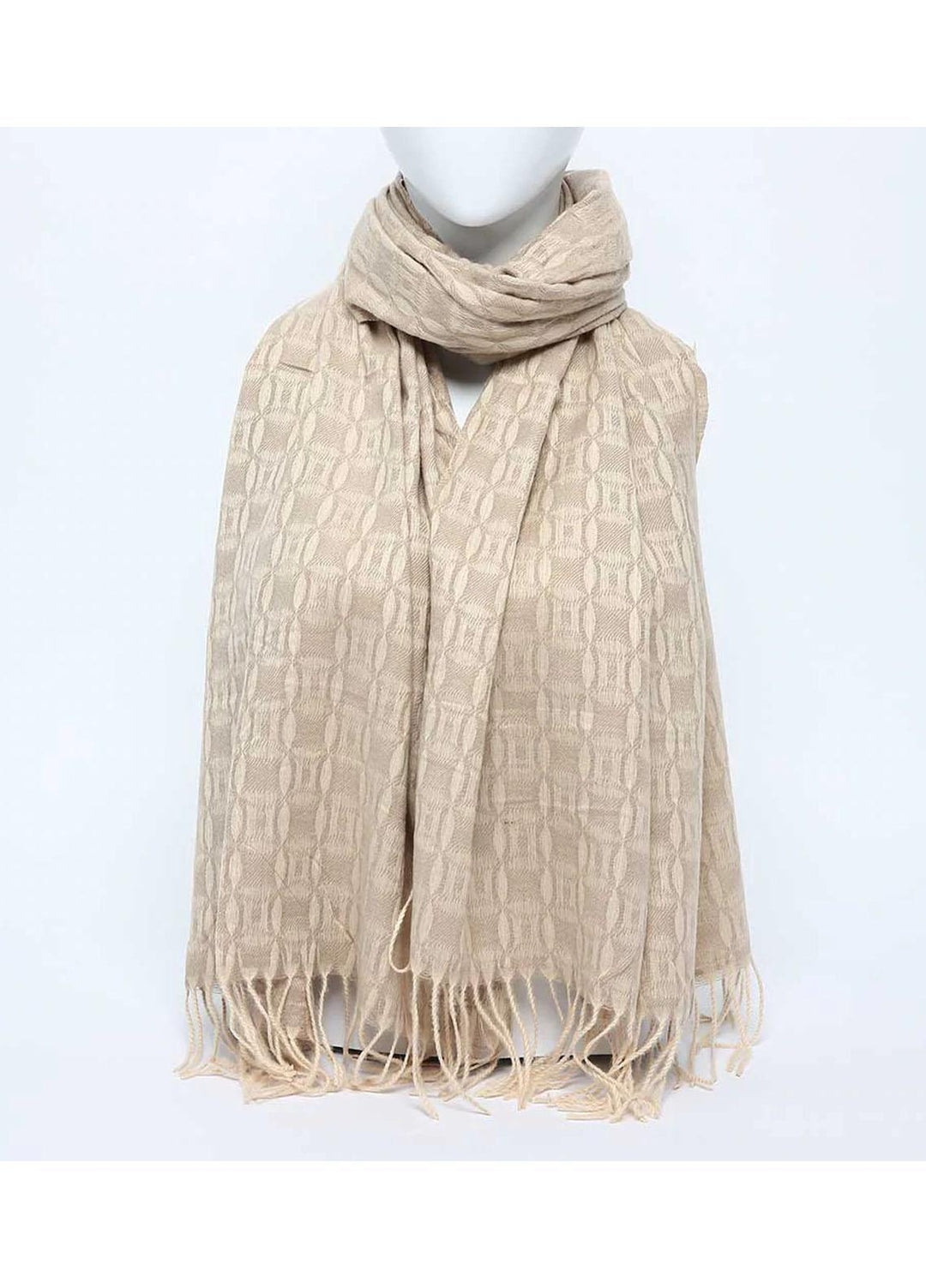 Abaya pk  Cashmere  Hijab ABA22WH PEARLY WOOLEN - Woolen Hijabs
