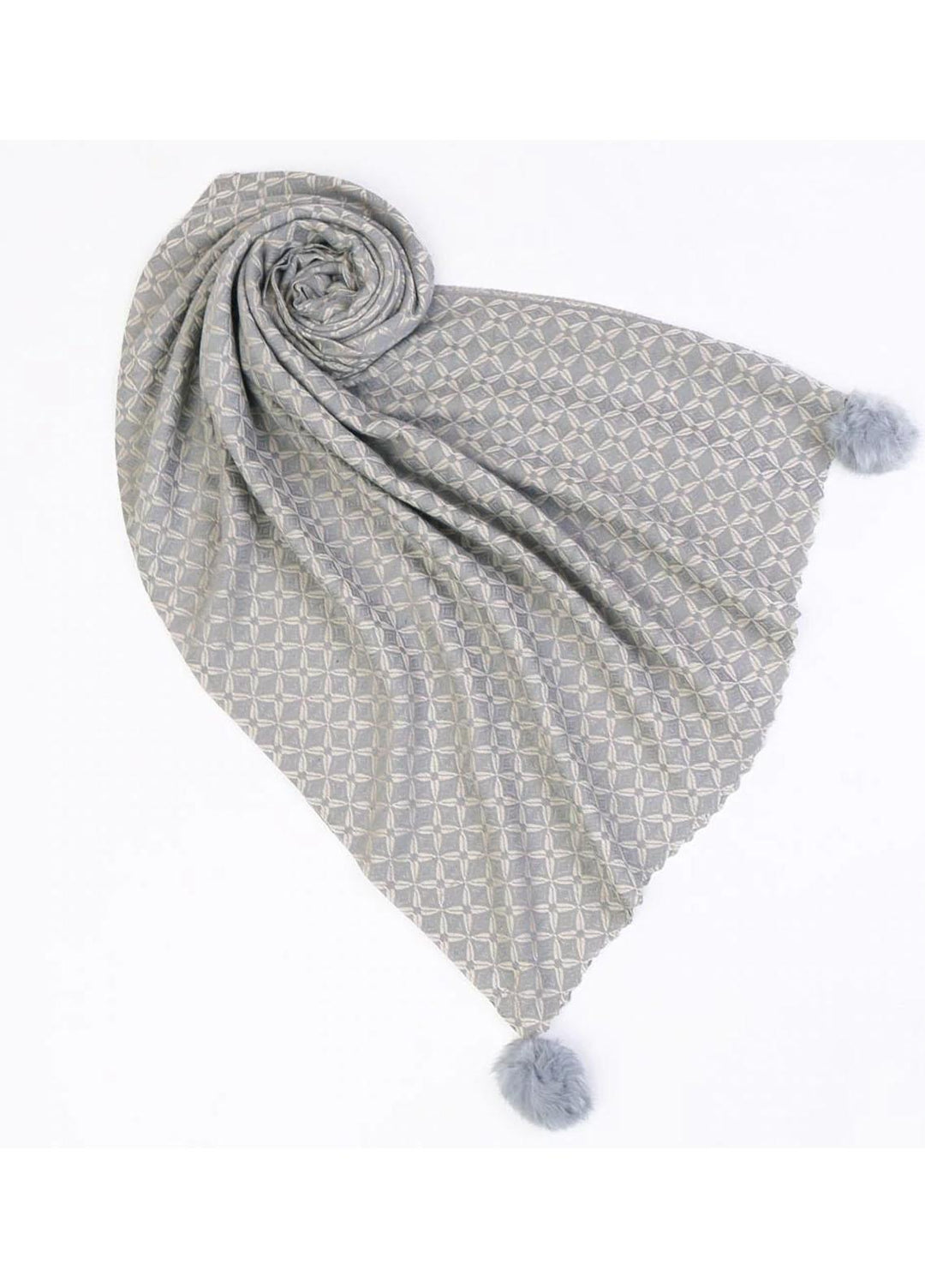 Abaya pk  Woolen  Hijab ABA22WH GREYSCALE TRANSVERSE - Woolen Hijabs