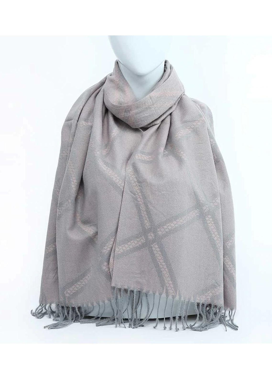 Abaya pk  Cashmere  Hijab ABA22WH RUSSET WOOLEN - Woolen Hijabs