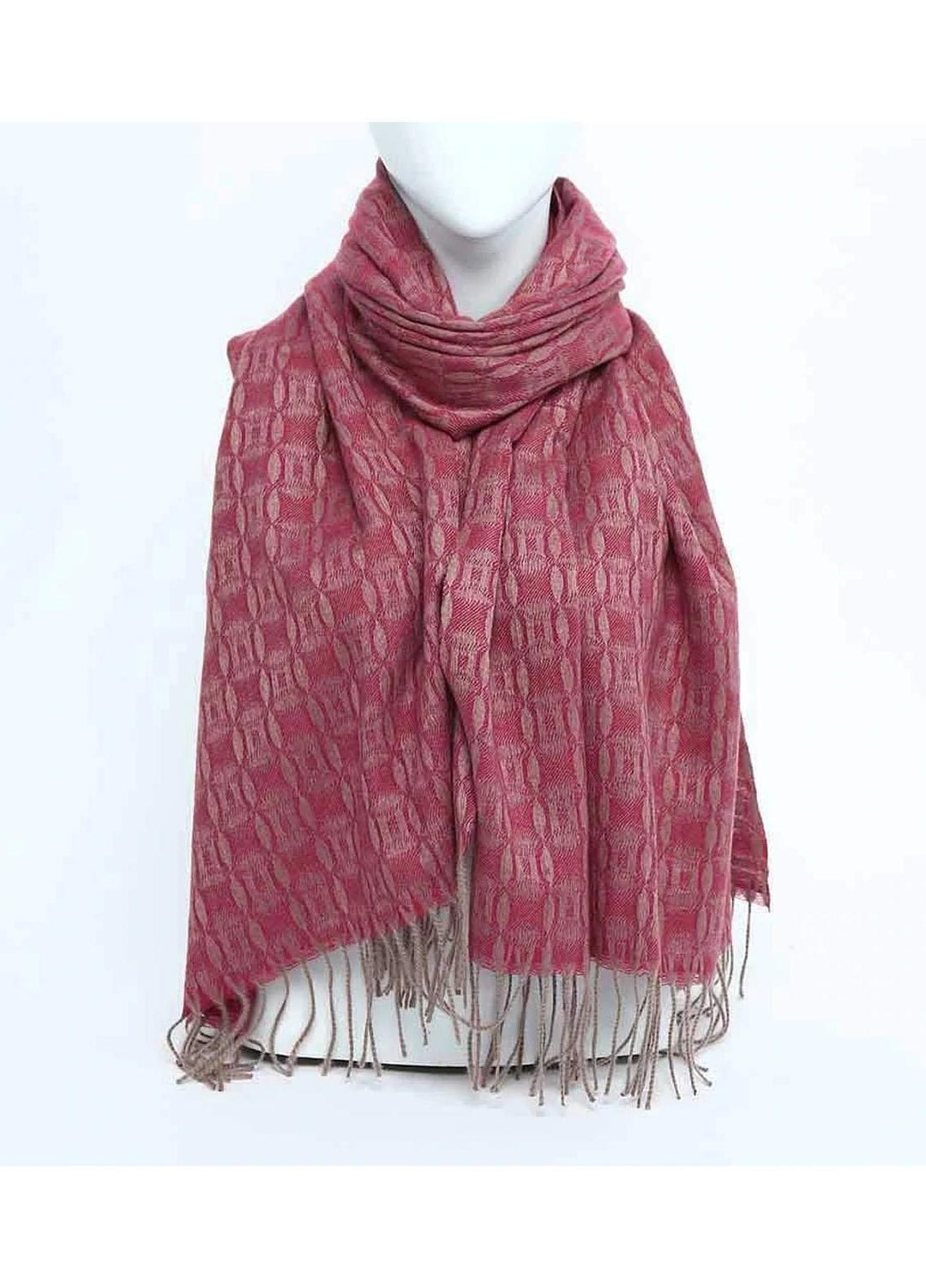 Abaya pk  Cashmere  Hijab ABA22WH ROSEATE WOOLEN - Woolen Hijabs