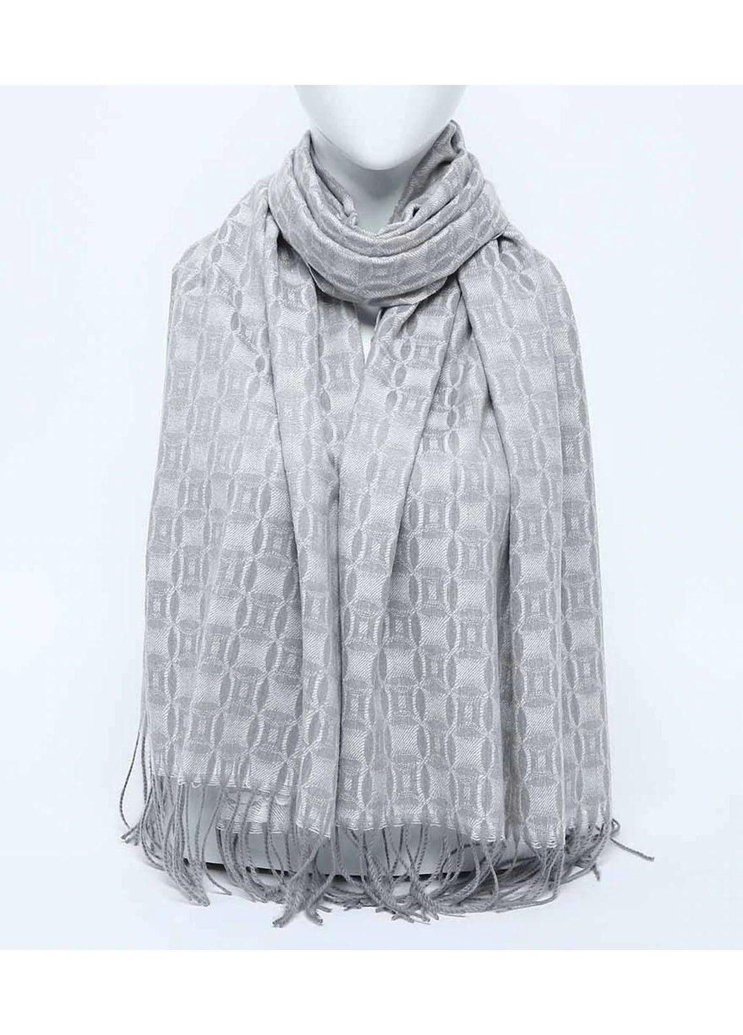 Abaya pk  Cashmere  Hijab ABA22WH DUSKY WOOLEN - Woolen Hijabs