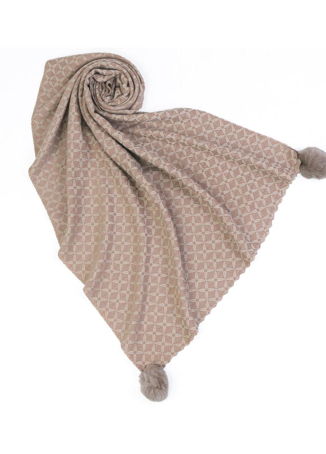 Abaya pk  Woolen  Hijab ABA22WH IVORY TRANSVERSE - Woolen Hijabs