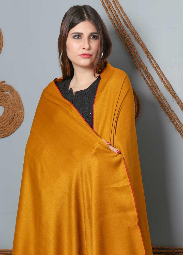 Sanaulla Exclusive Range Plain Woolen  Shawl SU21SH 334154 - Woolen Shawls