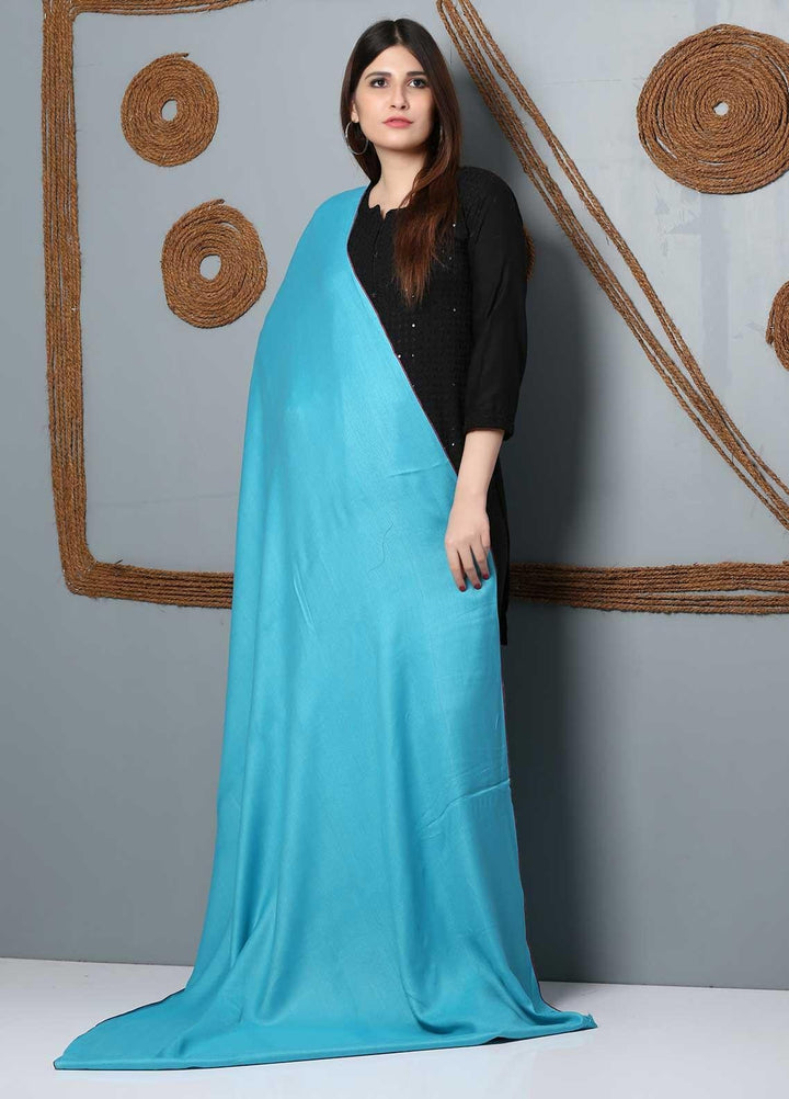 Sanaulla Exclusive Range Plain Woolen  Shawl SU21SH 334161 - Woolen Shawls