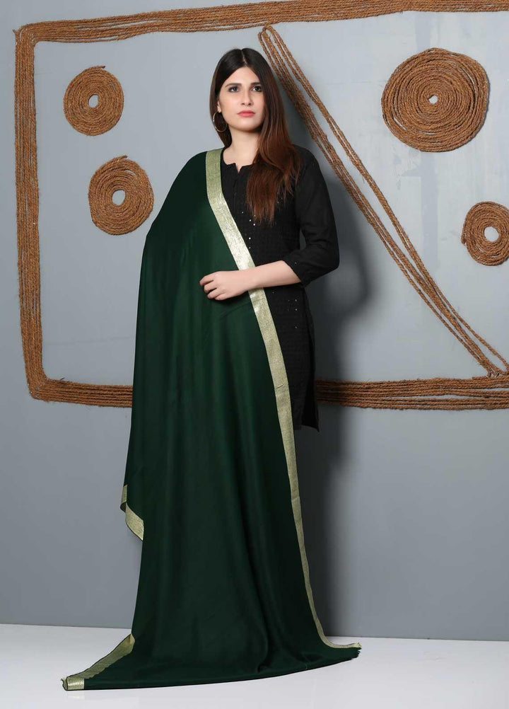 Sanaulla Exclusive Range Plain Woolen  Shawl SU21SH 334179 - Woolen Shawls