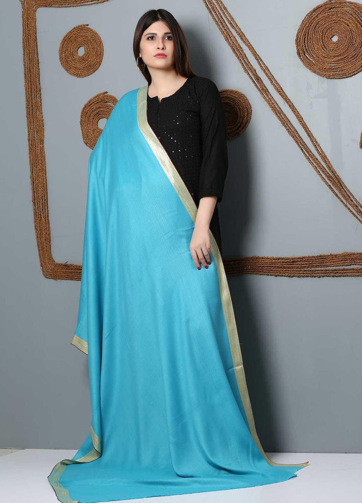 Sanaulla Exclusive Range Plain Woolen  Shawl SU21SH 334183 - Woolen Shawls