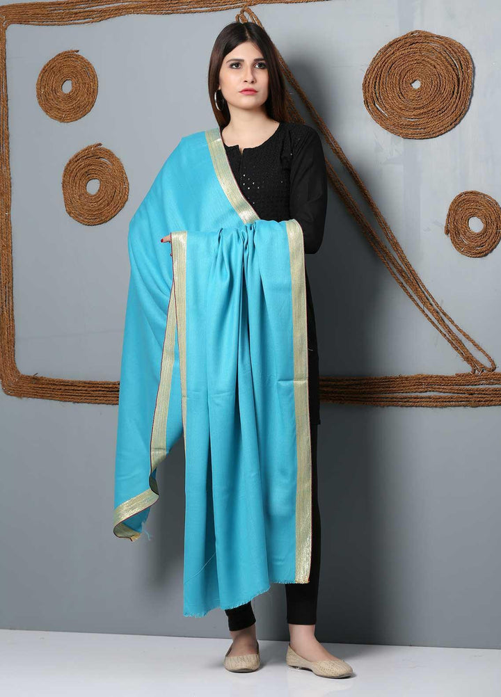 Sanaulla Exclusive Range Plain Woolen  Shawl SU21SH 334183 - Woolen Shawls