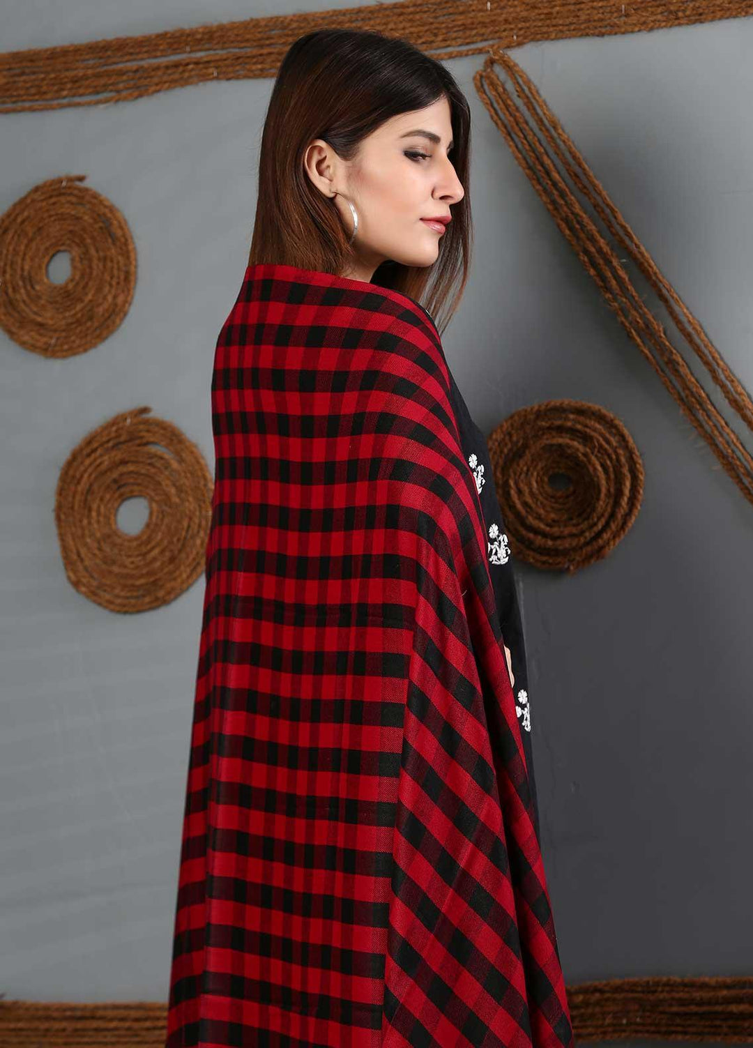 Sanaulla Exclusive Range Printed Woolen  Shawl SU21WS 334168 - Woolen Shawls