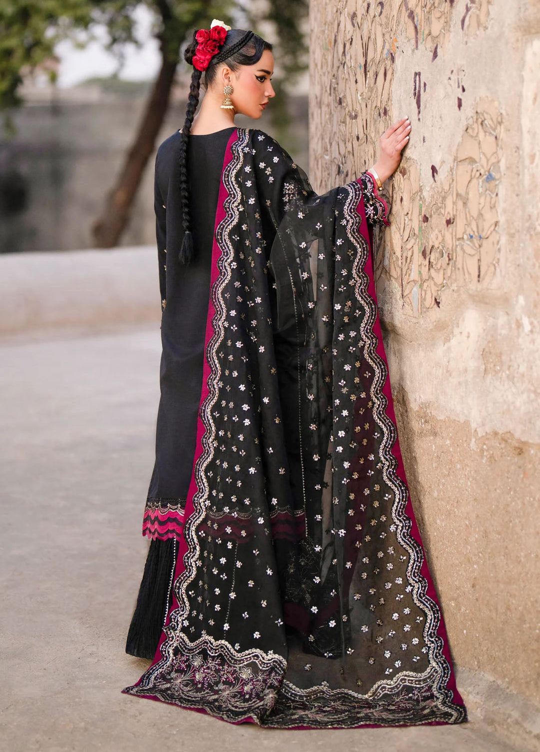 Xenia Embroidered 16967 Suits Unstitched 3 Piece XE25UC Naaz - Formals Collection