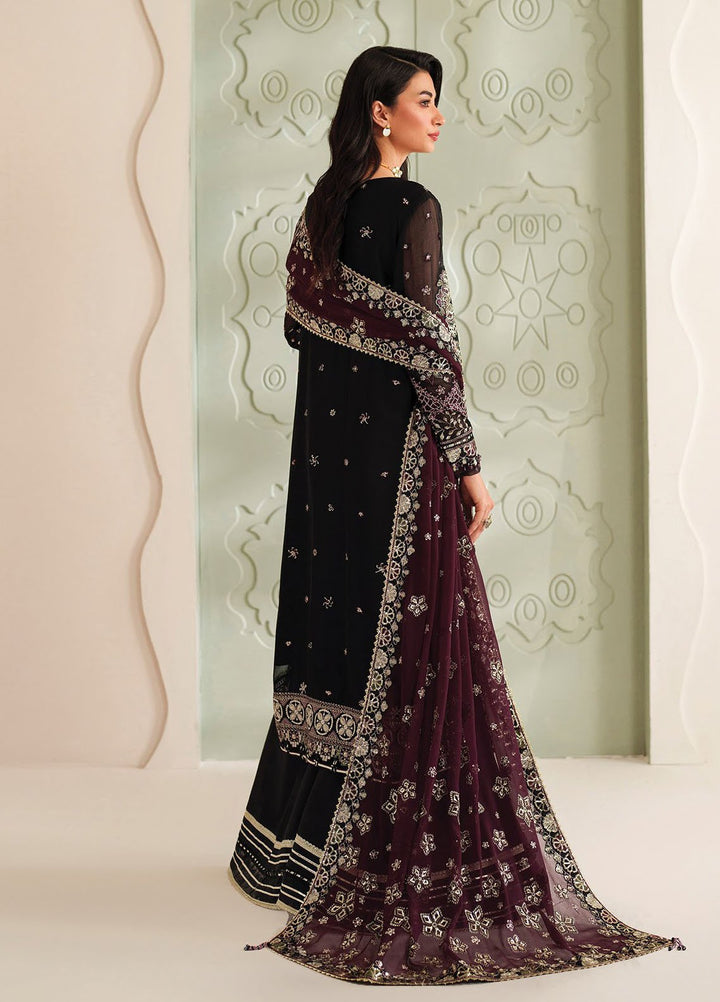 Xenia Embroidered Chiffon Suits Unstitched 3 Piece XE25LU D-01 Ayat - Formals Collection