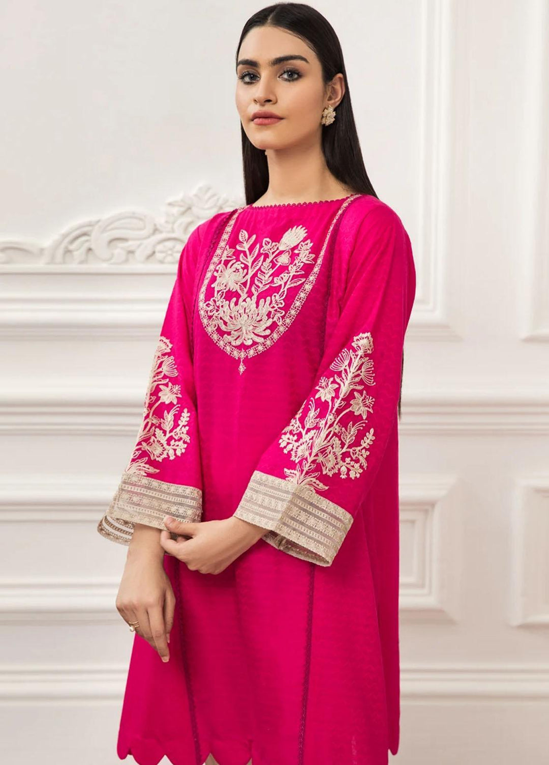 Xenia Formals Luxury Pret Embroidered Lawn 3 Piece Suit DUA  XFR-21-256