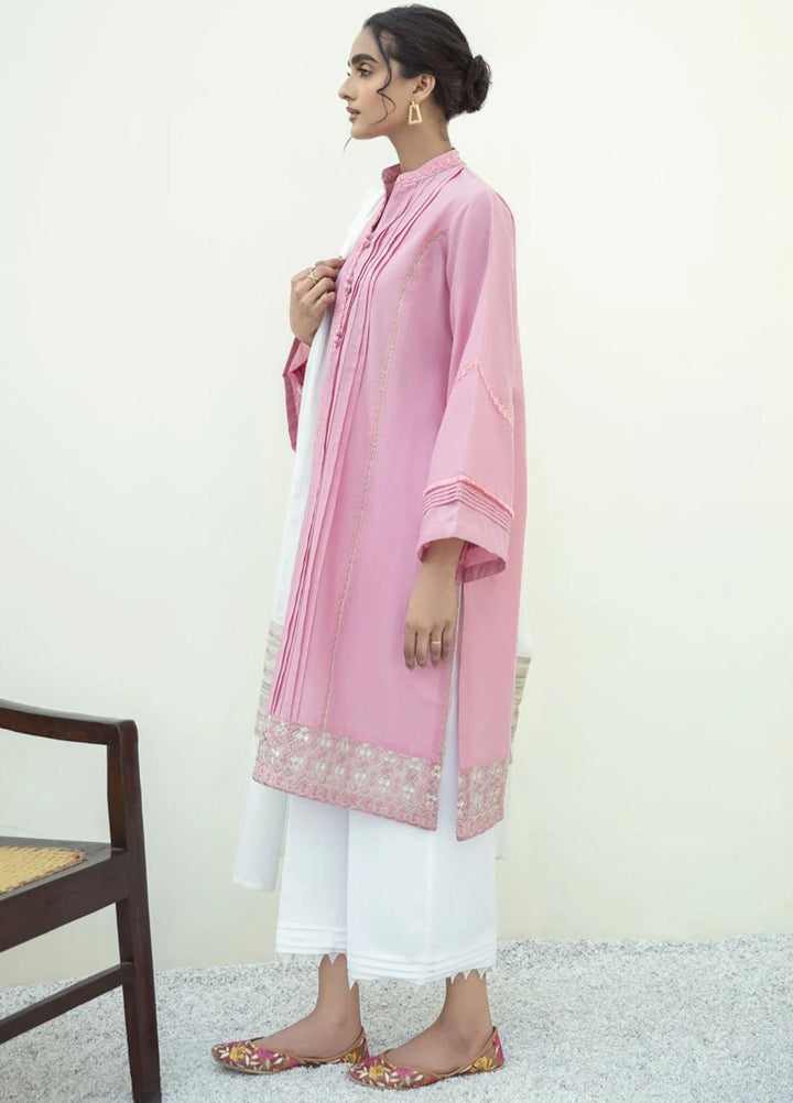 Xenia Formals Luxury Pret Embroidered Lawn 3 Piece Suit GULABI XFR-21-22