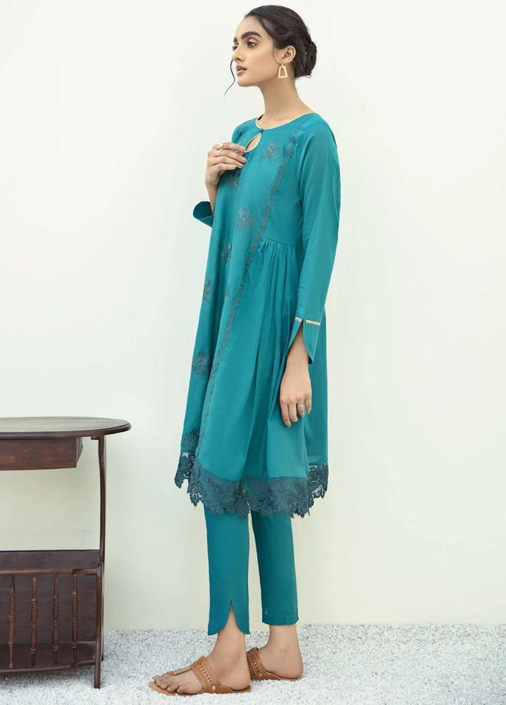 Xenia Formals Luxury Pret Embroidered Lawn 2 Piece Suit ZARA XFR-21-228