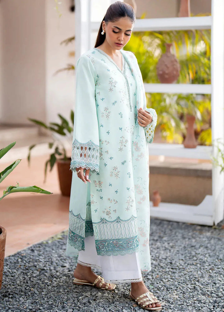 Xenia Formals Embroidered Lawn Suit Unstitched 3 Piece Faloni - Summer Collection
