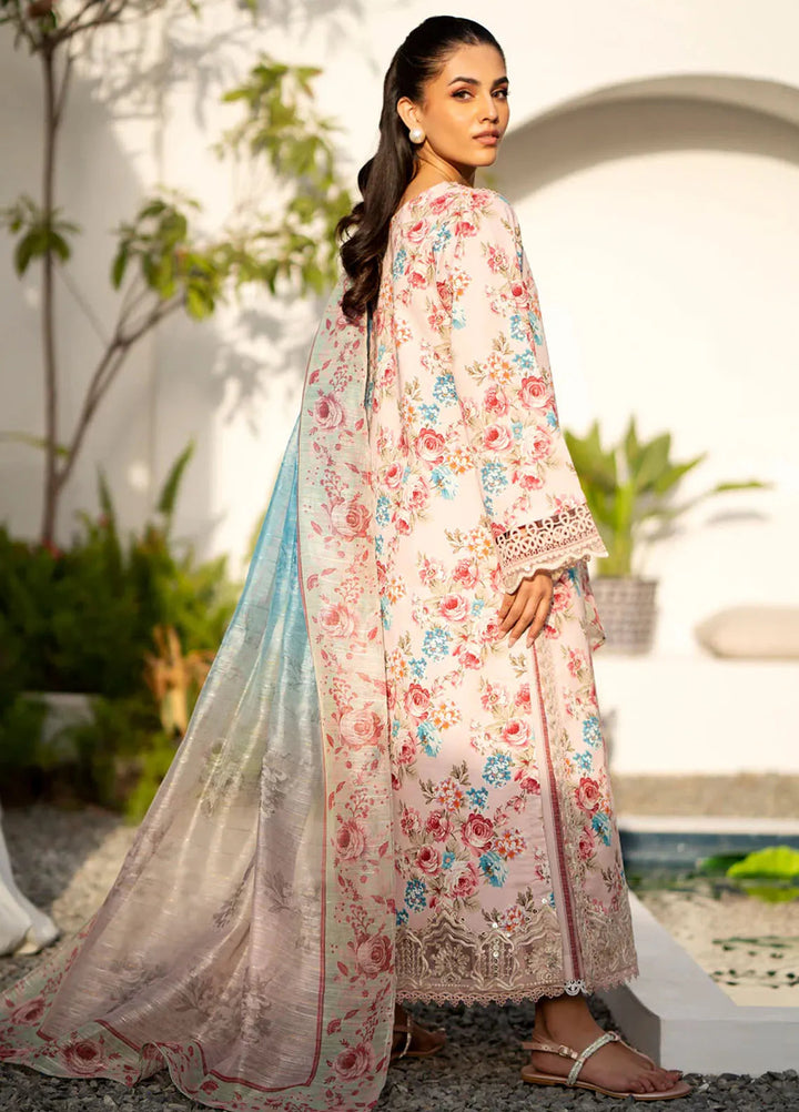 Xenia Formals Embroidered Lawn Suit Unstitched 3 Piece Taaqul - Summer Collection