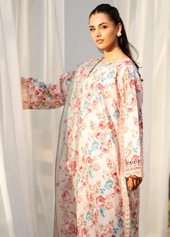 Xenia Formals Embroidered Lawn Suit Unstitched 3 Piece Taaqul - Summer Collection