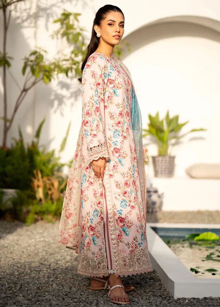 Xenia Formals Embroidered Lawn Suit Unstitched 3 Piece Taaqul - Summer Collection