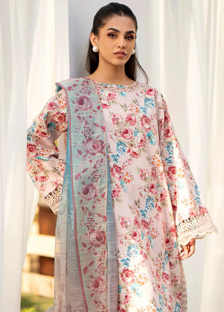 Xenia Formals Embroidered Lawn Suit Unstitched 3 Piece Taaqul - Summer Collection