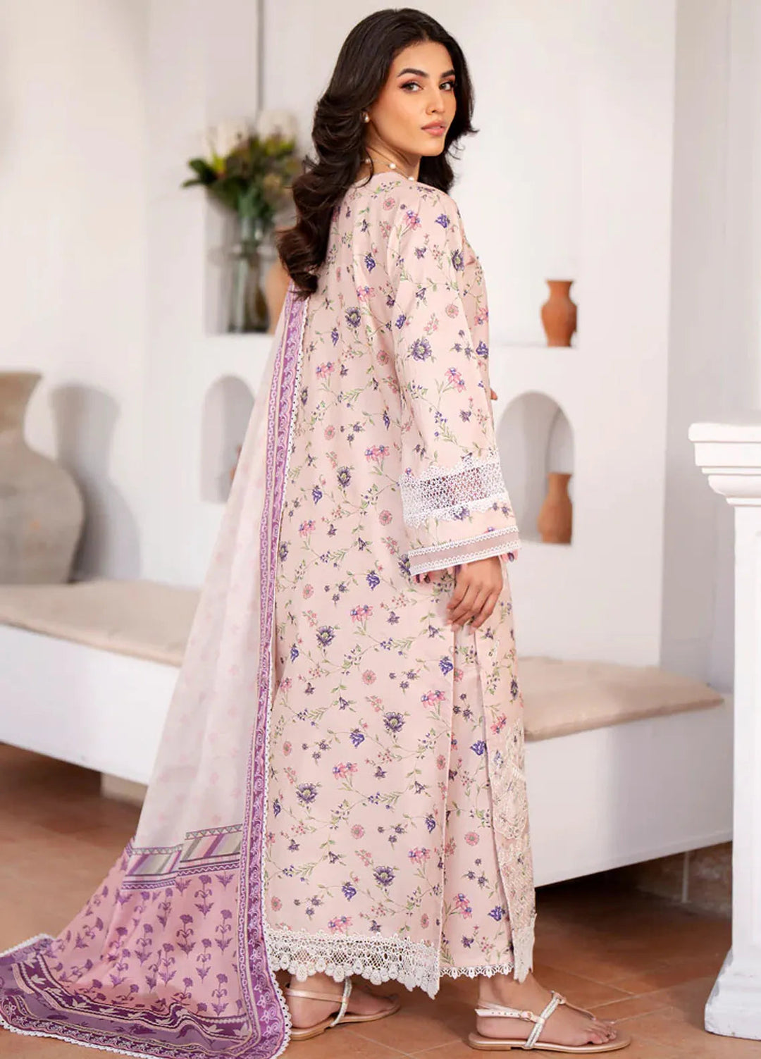 Xenia Formals Embroidered Lawn Suit Unstitched 3 Piece Valeh - Summer Collection