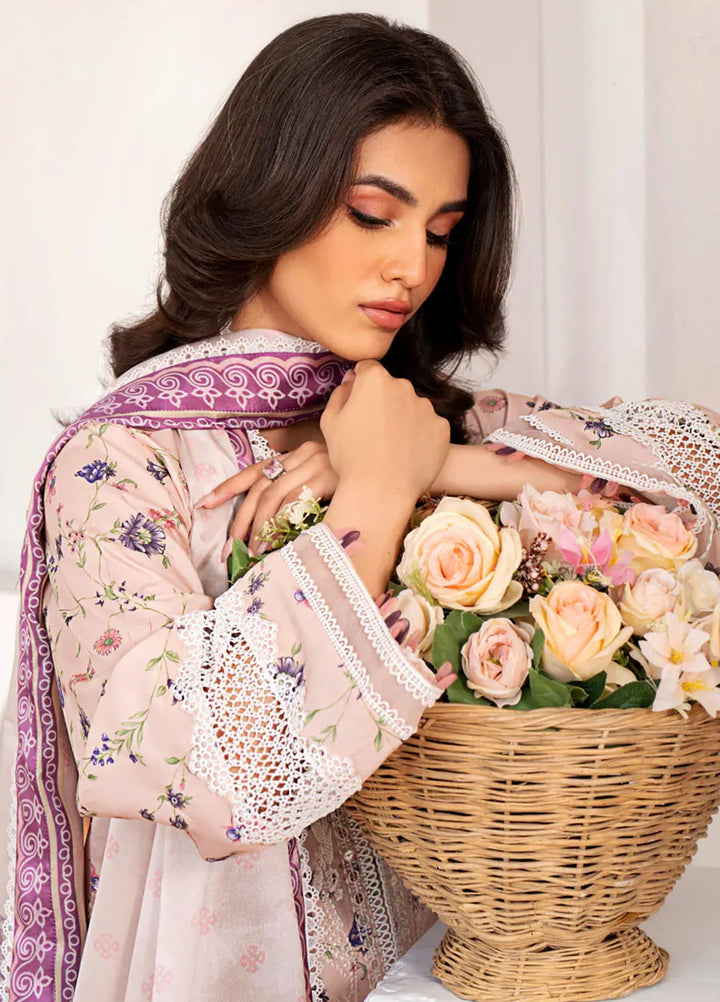 Xenia Formals Embroidered Lawn Suit Unstitched 3 Piece Valeh - Summer Collection