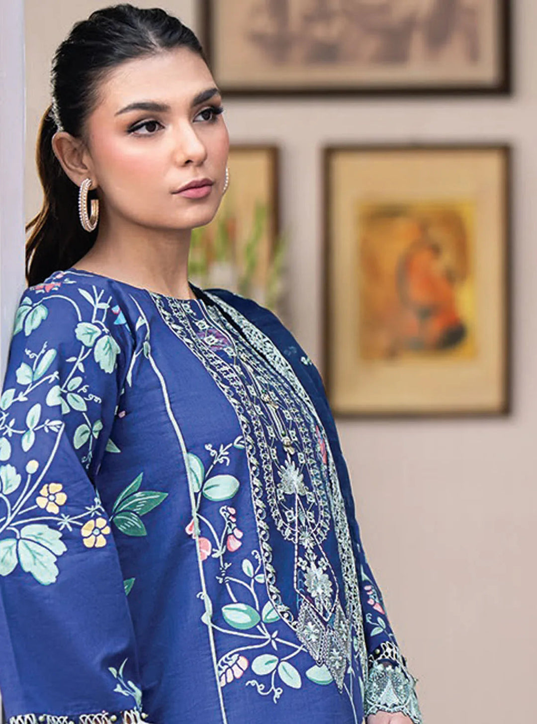 Xenia Formals Embroidered Lawn Suit Unstitched 3 Piece ZE24S 06- Montauk - Summer Collection
