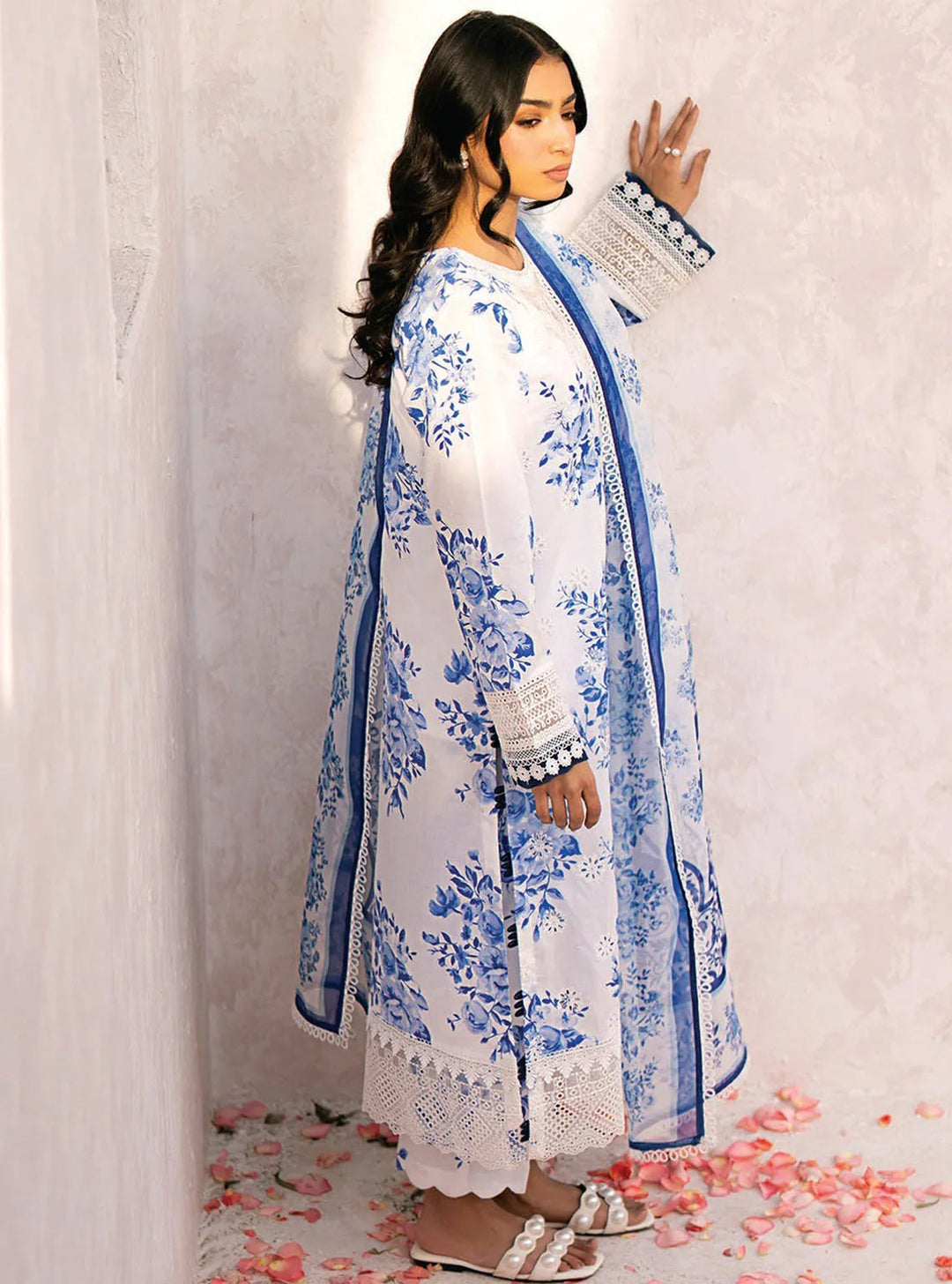 Xenia Formals Embroidered Lawn Suit Unstitched 3 Piece ZE24S 09- Grasse - Summer Collection
