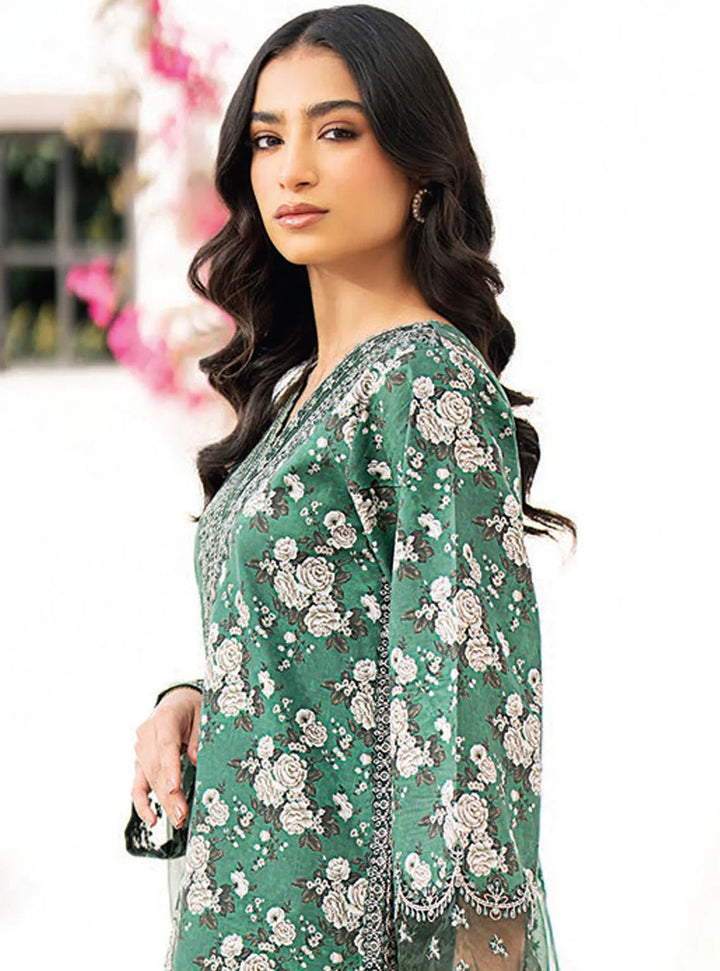 Xenia Formals Embroidered Lawn Suit Unstitched 3 Piece ZE24S 11- Taamasi Hara - Summer Collection