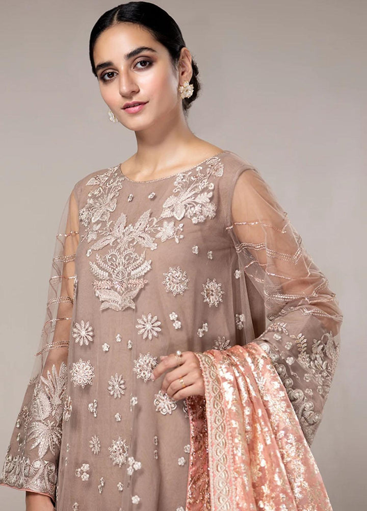 Xenia Formals Embroidered Net Stitched 3 Piece Suit Noelle XFR-20-169