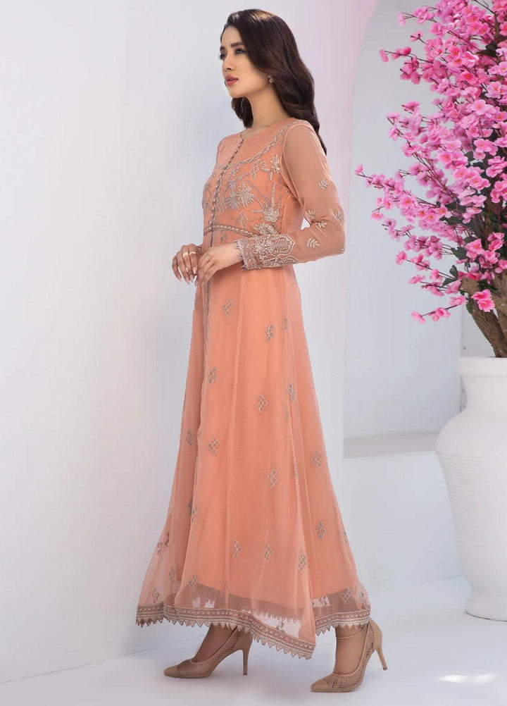 Xenia Formals Luxury Pret Embroidered Chiffon 2 Piece Suit TABEER XFR-21-205