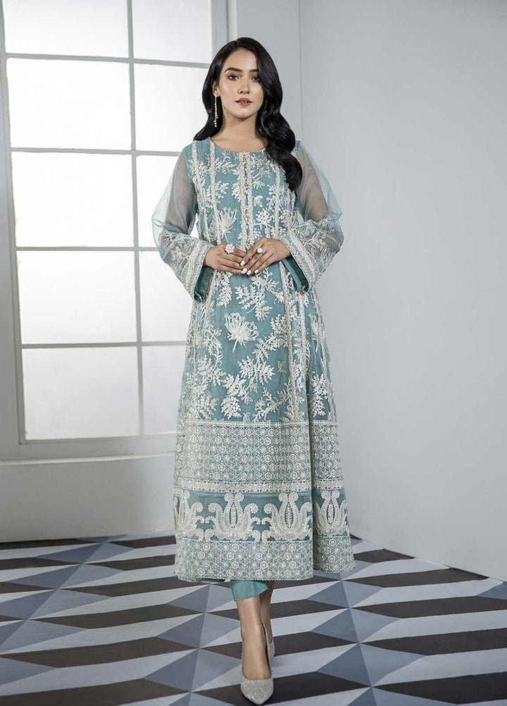 Xenia Formals Embroidered Organza Stitched 2 Piece Suit XF21P SHAHLA XFR-20-179