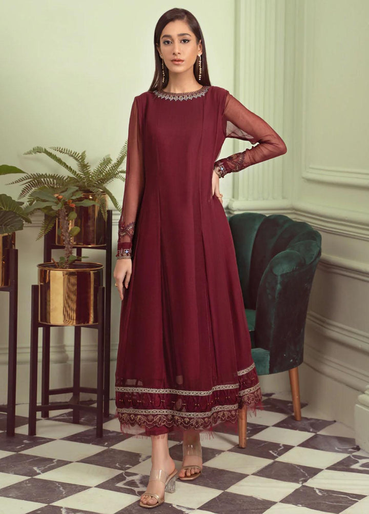 Xenia Formals Pret Embroidered Chiffon 3 Piece Suit DAFEENAH XFR-22-332