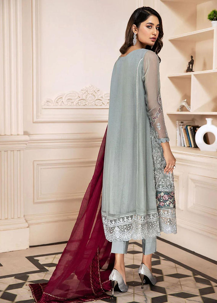 Xenia Formals Pret Embroidered Chiffon 3 Piece Suit RAMEEN XFR-21-273