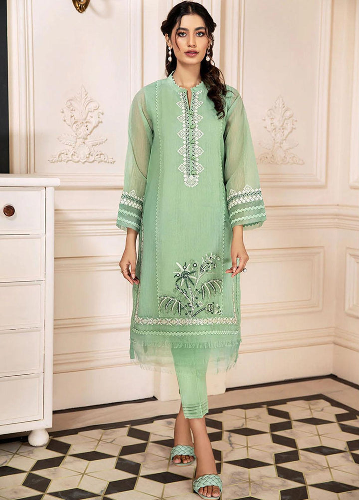 Xenia Formals Pret Embroidered Chiffon 2 Piece Suit RAIZEL XFR-21-279
