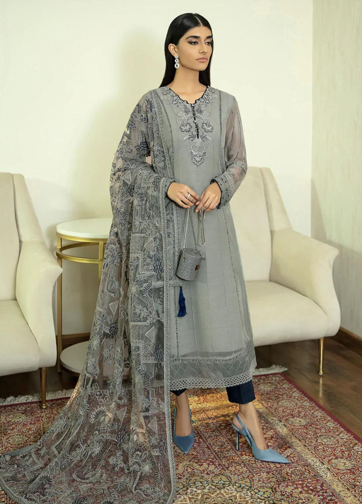 Xenia Formals Pret Embroidered Chiffon 3 Piece Suit TAFIDA XFR-21-301