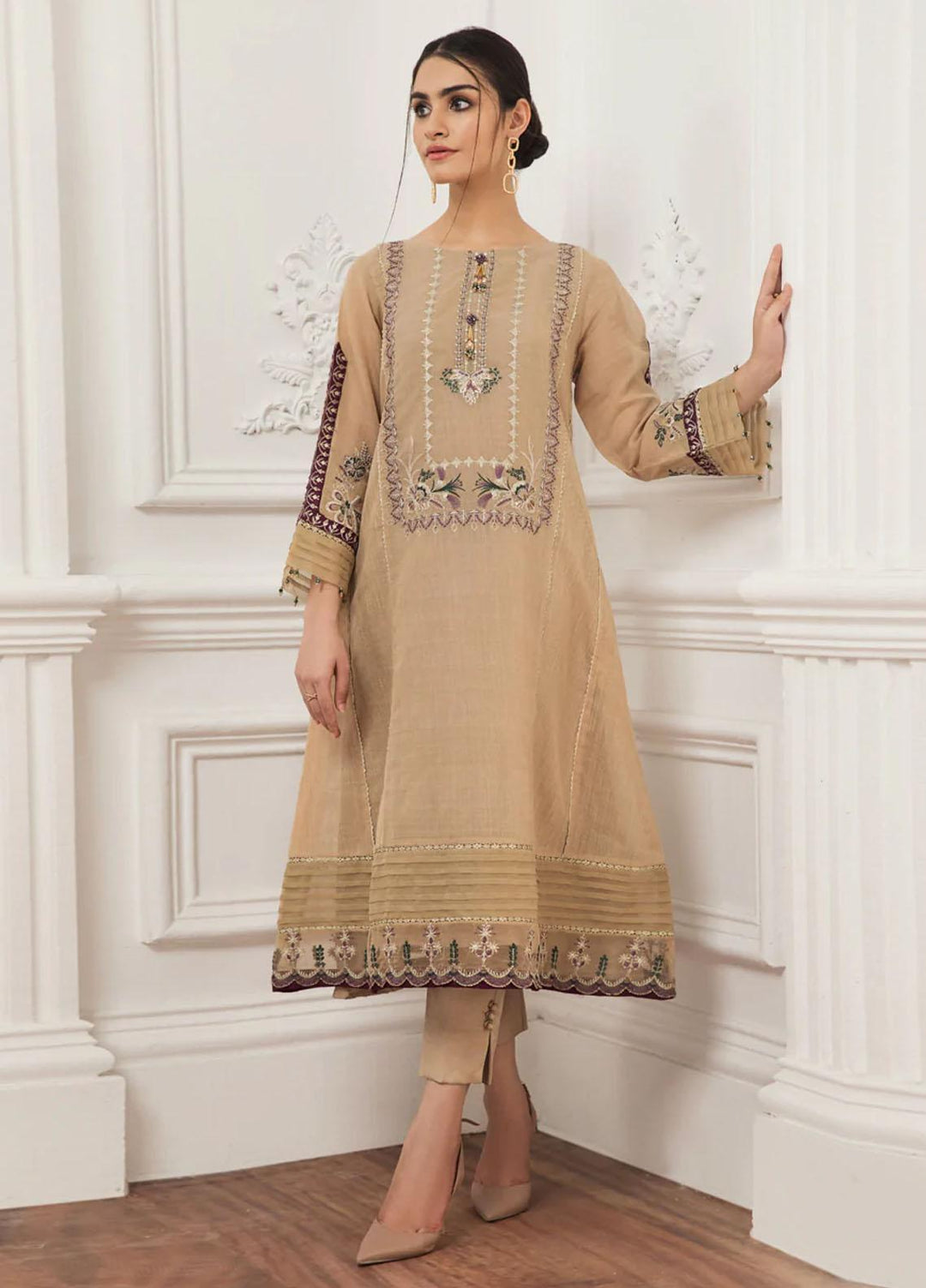 Xenia Formals Pret Embroidered Organza 3 Piece Suit NAJAIR XFR-21-247
