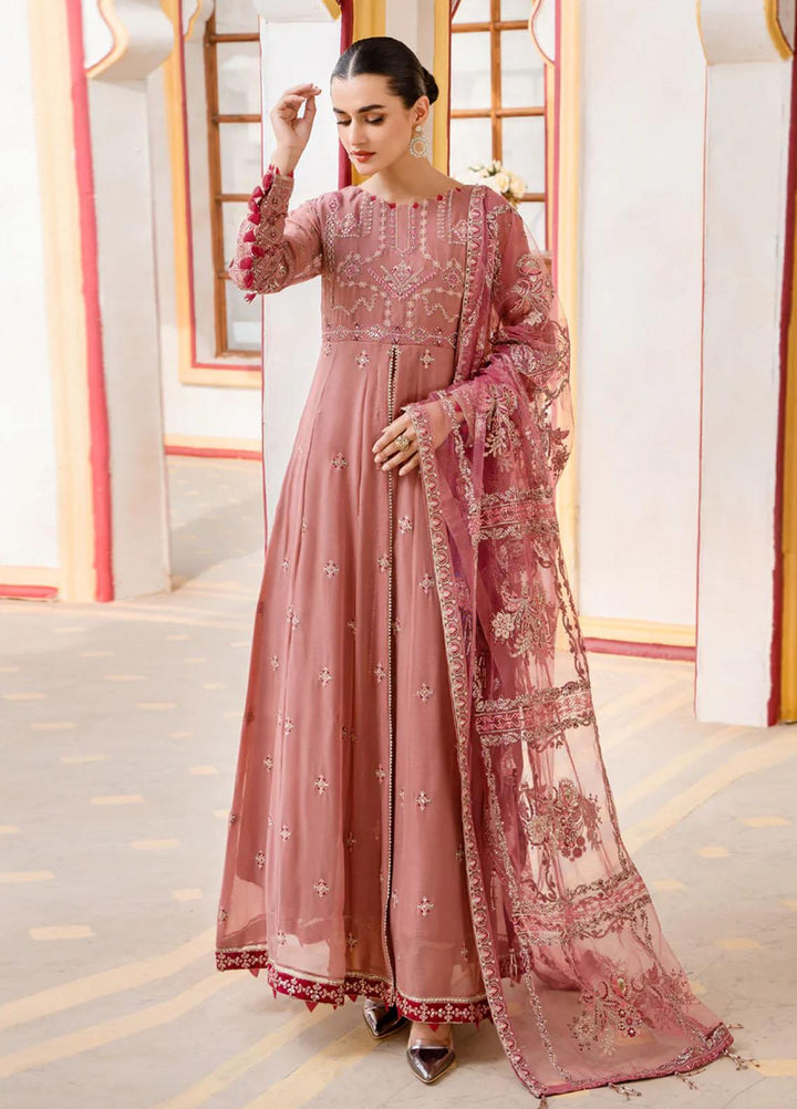 Xenia Formals Pret Embroidered Chiffon 3 Piece Suit NAWAL XFR-22-389