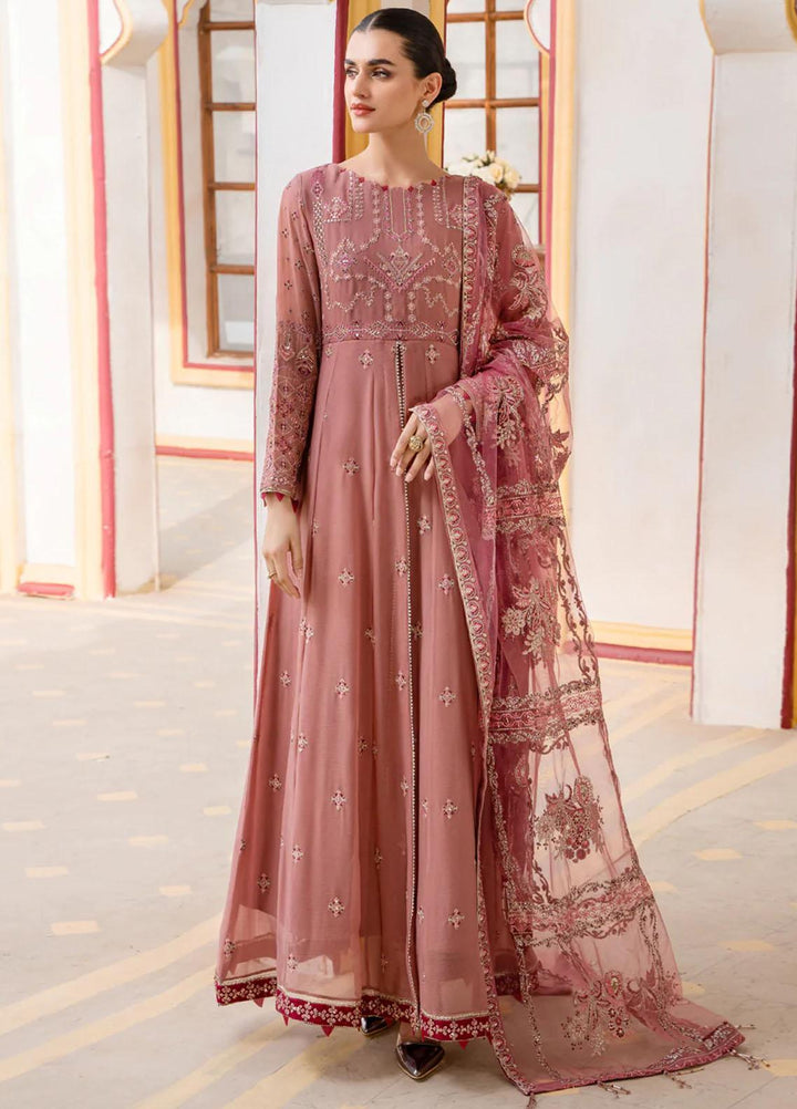 Xenia Formals Pret Embroidered Chiffon 3 Piece Suit NAWAL XFR-22-389
