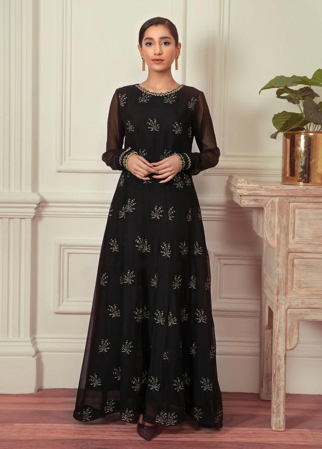 Xenia Formals Pret Embroidered Chiffon 3 Piece Suit SOHAI XFR-22-328