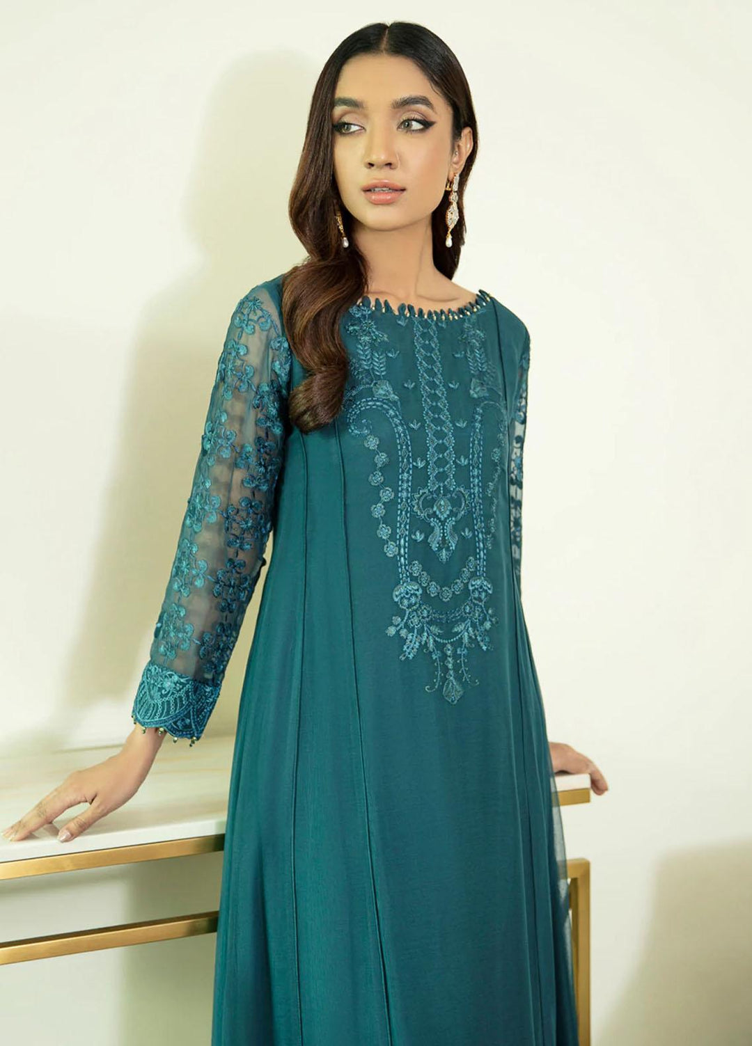Xenia Formals Pret Embroidered Chiffon 2 Piece DARRA XFR-21-294
