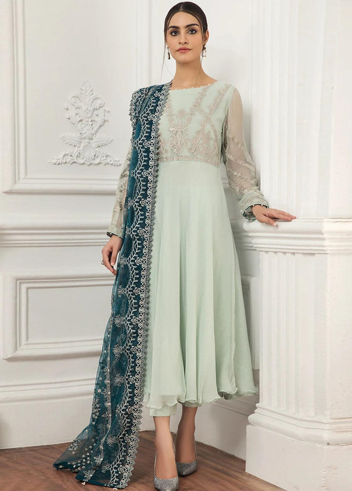 Xenia Formals Luxury Pret Embroidered Chiffon 3 Piece Dress NAIRA XFR-21-250