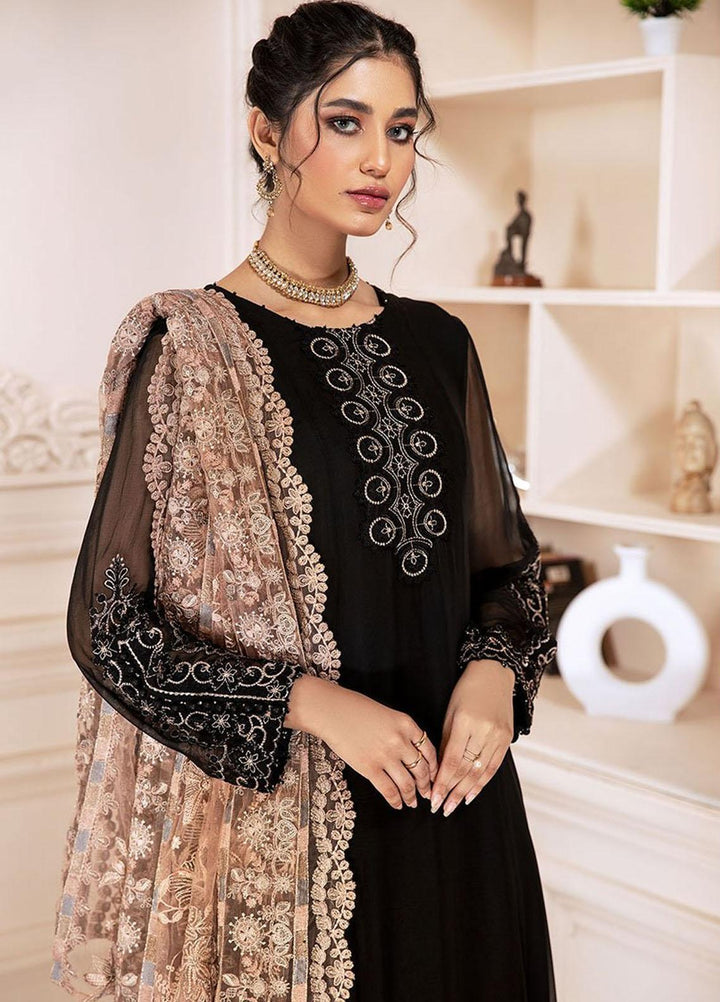 Xenia Formals Pret Embroidered Chiffon 3 Piece Suit SAARYA XFR-21-284