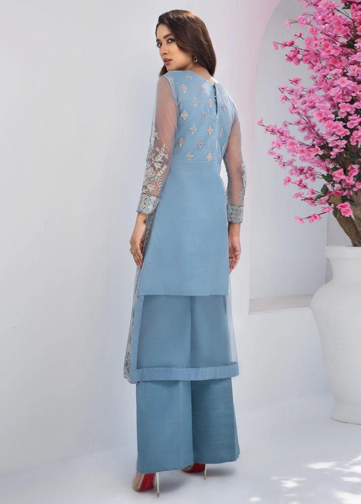 Xenia Formals Pret Embroidered Net 2 Piece XFR-21-207 FEHMEEN