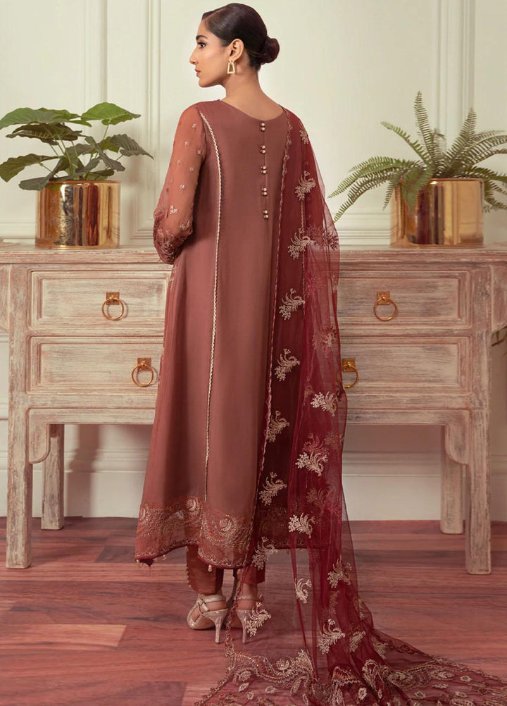 Xenia Formals Chiffon  3 Piece Suit for Women -  XFR-22-330 DAMINI