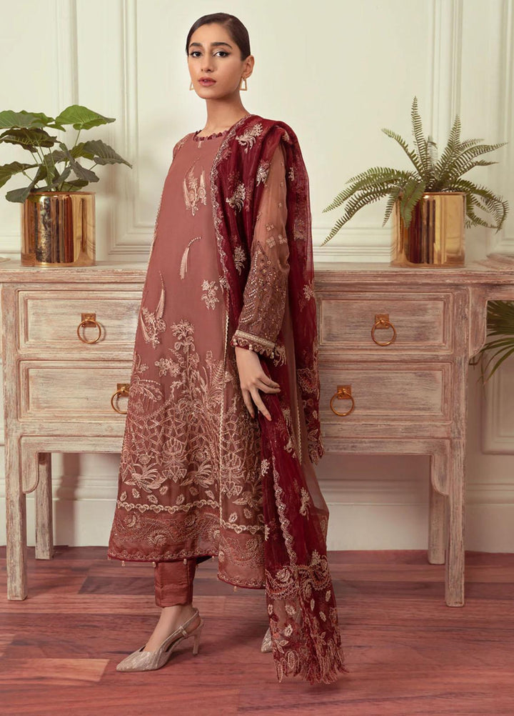Xenia Formals Chiffon  3 Piece Suit for Women -  XFR-22-330 DAMINI