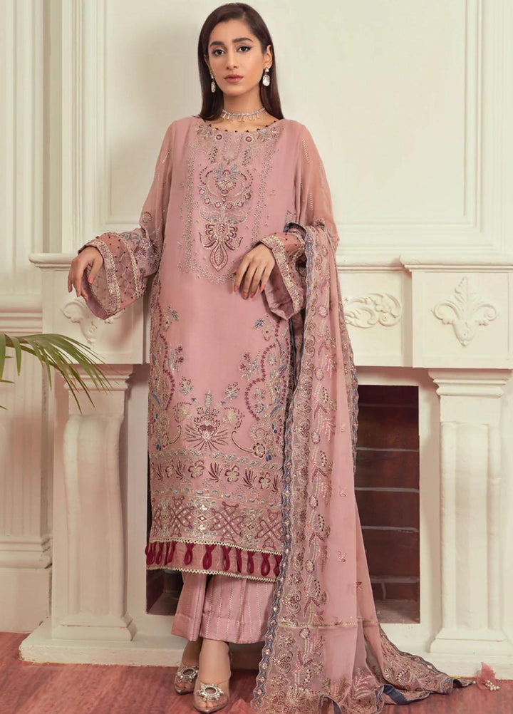Xenia Formals Chiffon  3 Piece Suit for Women -  XFR-22-331 MAHIRA