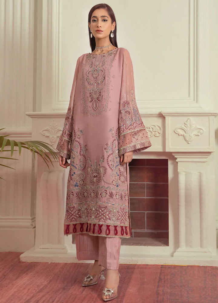 Xenia Formals Chiffon  3 Piece Suit for Women -  XFR-22-331 MAHIRA