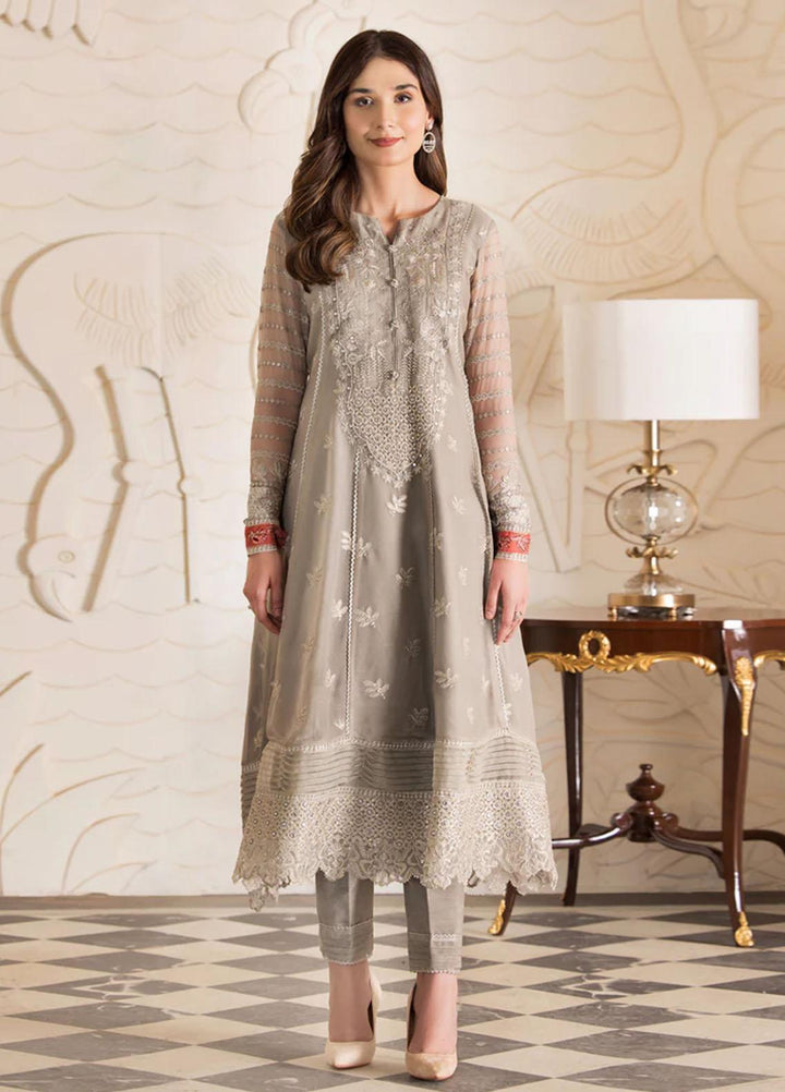 Xenia Formals Luxury Pret  Chiffon 3 Piece Dress XFR-22-419 ROSETTE