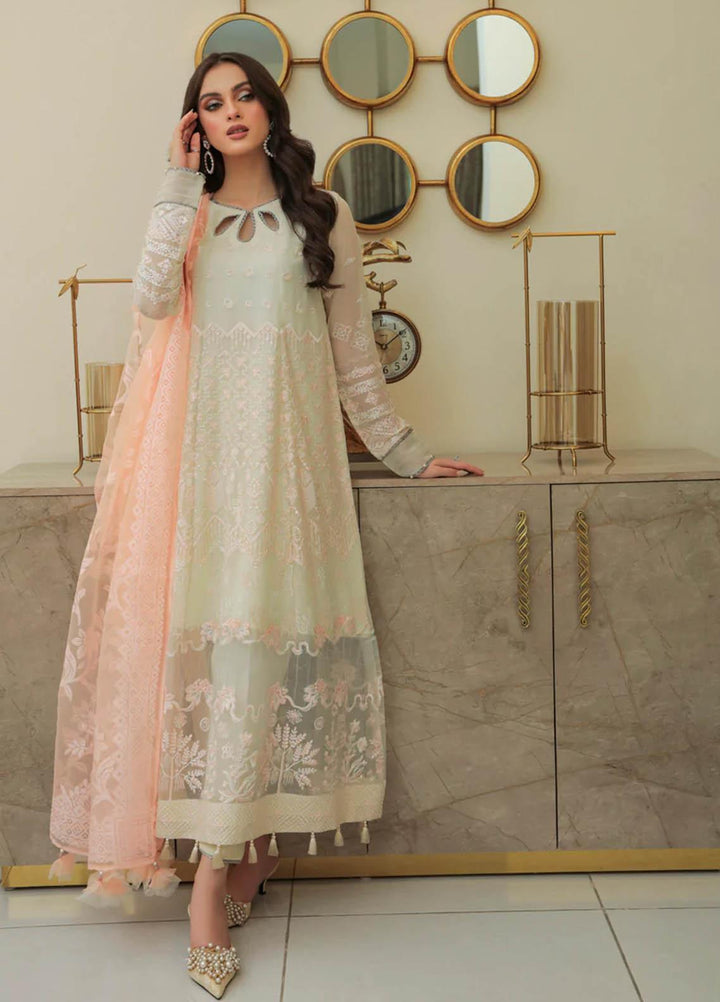 Xenia Formals Luxury Pret  Chiffon 3 Piece Dress AVERY XFR-22-415