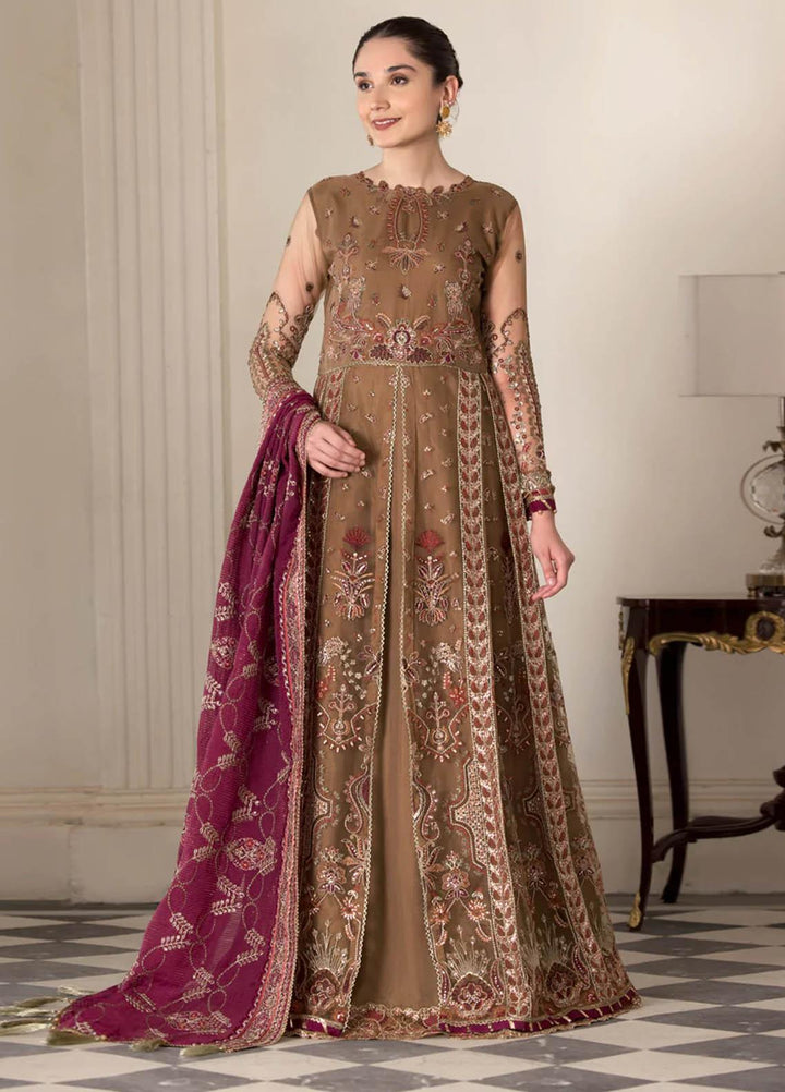 Xenia Formals Luxury Pret  Net 3 Piece Dress SOFIA XFR-22-425